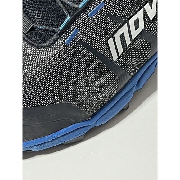 Inov-8 Roclite 350 Black/Blue Trail Running Shoes Sneakers Hiking‎ Sz 11.5 - Picture 4 of 8